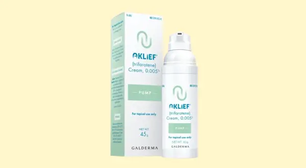 Krem AKLIEF w tubce z pompką, 45g. Do stosowania miejscowego.